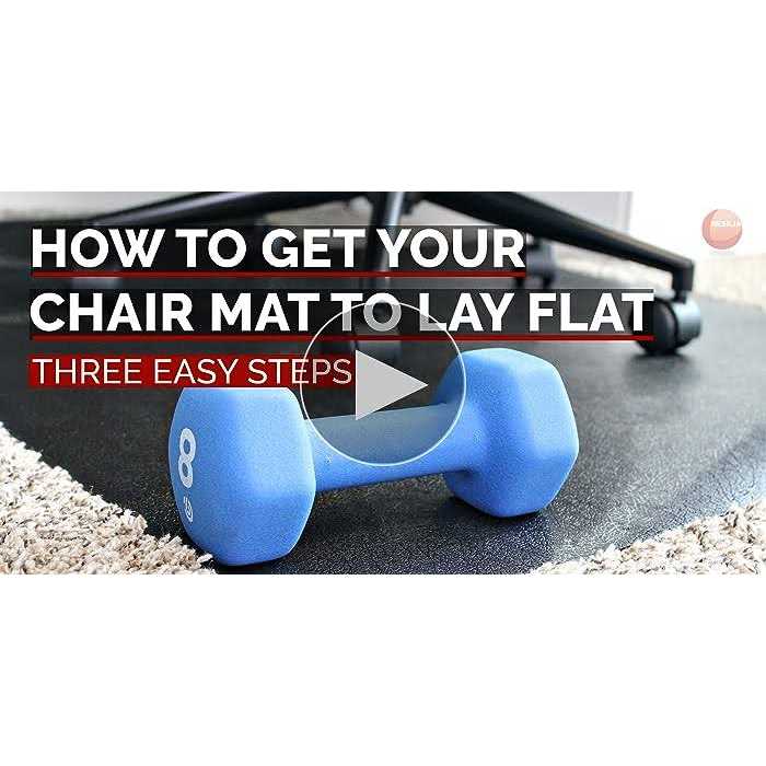 Resilia Office Desk Chair Mat for Carpet - Image 5