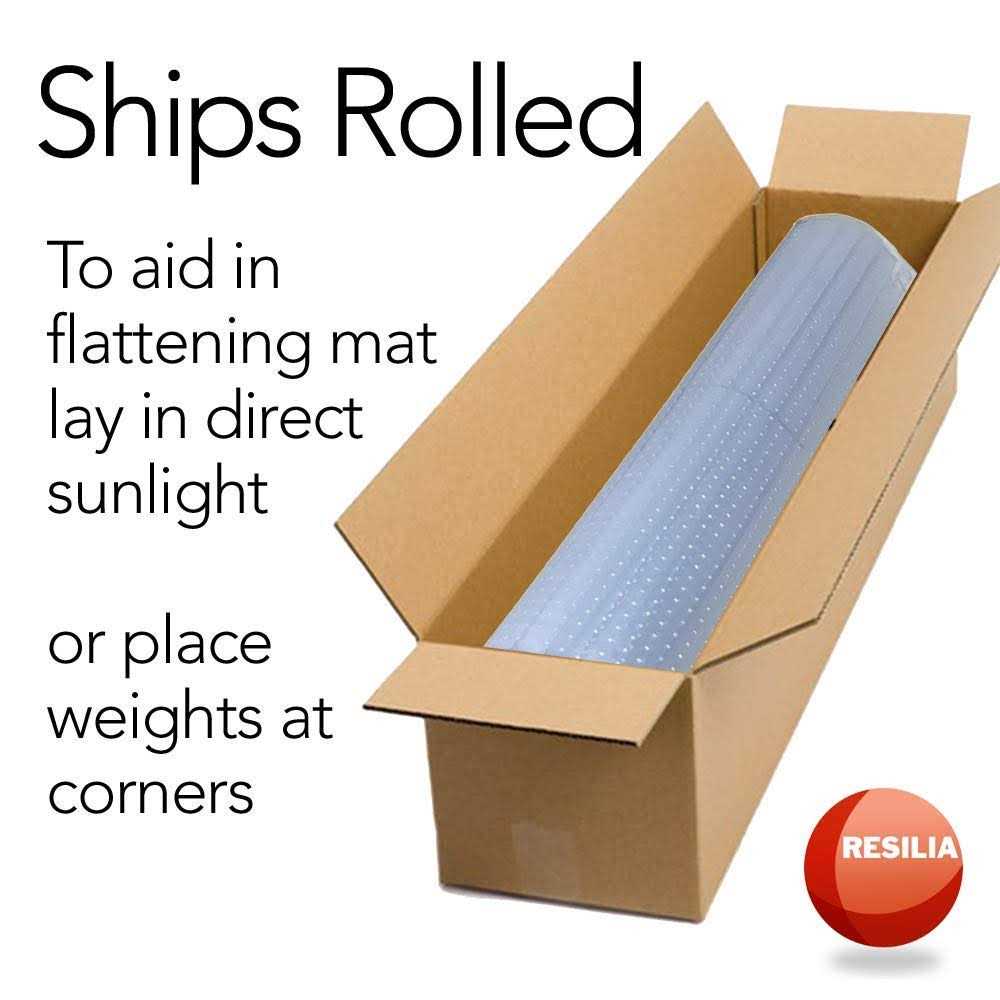 Resilia Office Desk Chair Mat for Carpet - Image 3