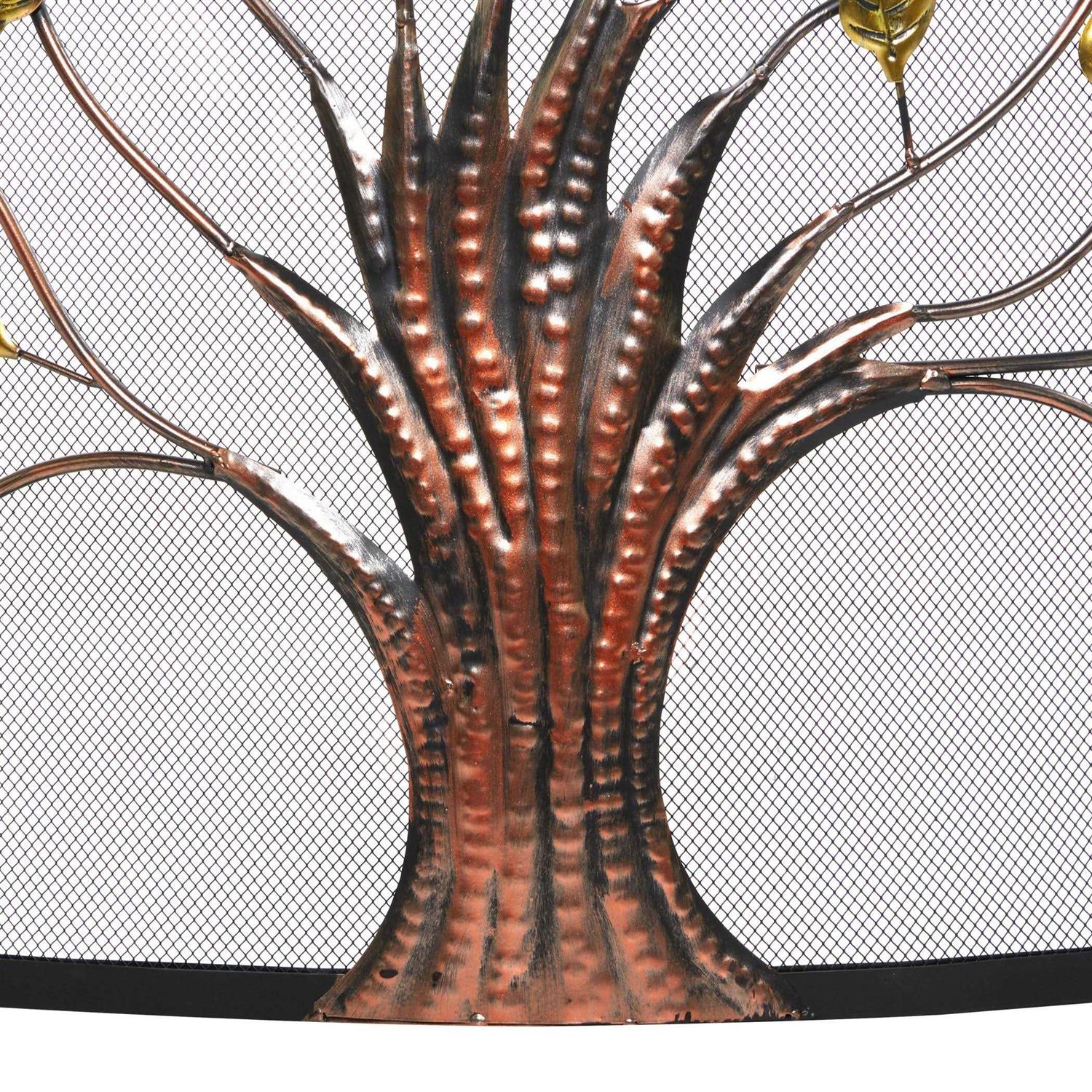 Monroe Lane Farmhouse Metal Fireplace Screen - Image 4