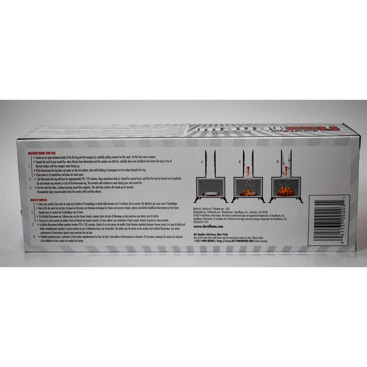 Duraflame Flue-Renew Chimney Maintenance Fire Log - Image 5