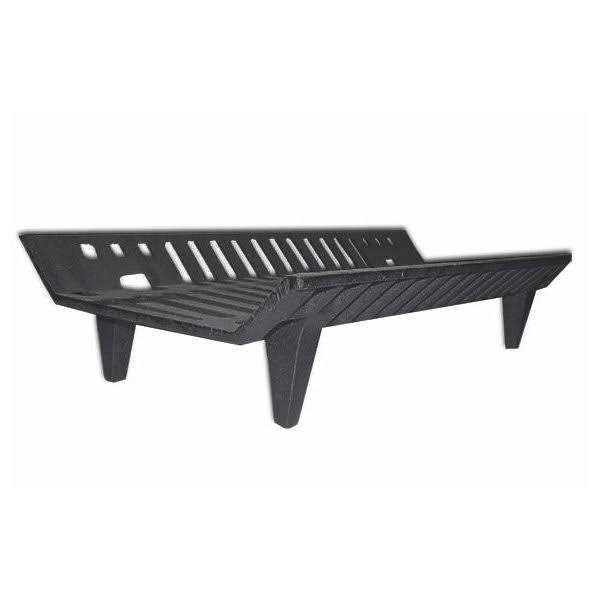 Vestal Black Painted Cast Iron Fireplace Grate - Image 4