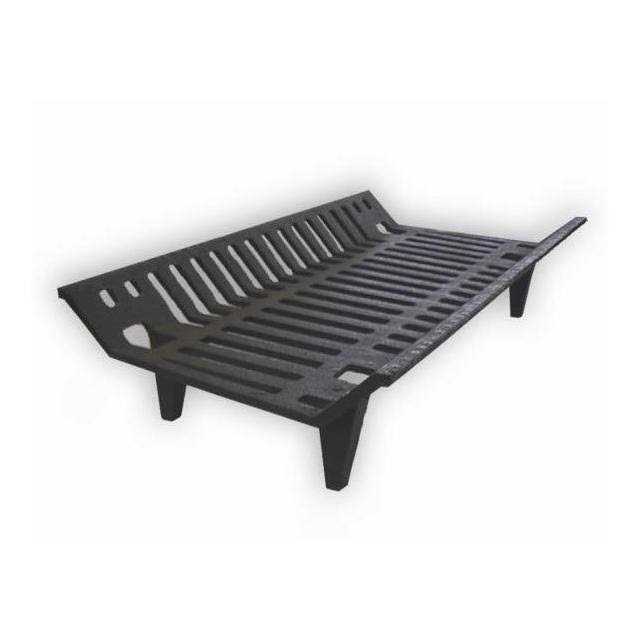 Vestal Black Painted Cast Iron Fireplace Grate - Image 5