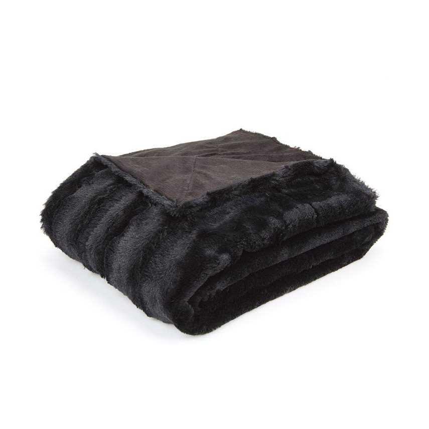Cheer Collection Ultra Soft Faux Fur to Microplush Reversible Cozy Warm Throw Blanket - Image 3