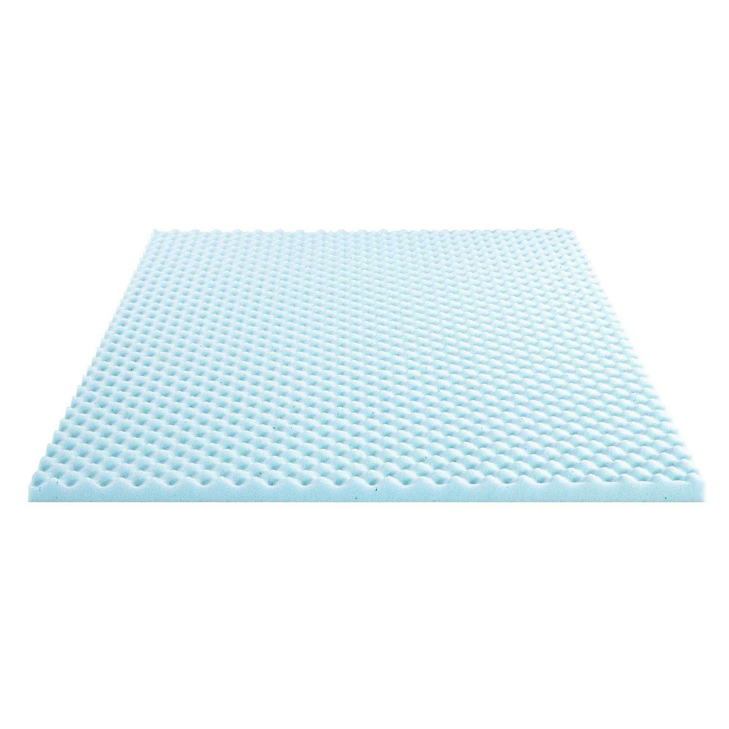 Best Price Mattress Egg Crate Memory Foam Mattress Topper with Calming Infusion - Image 5