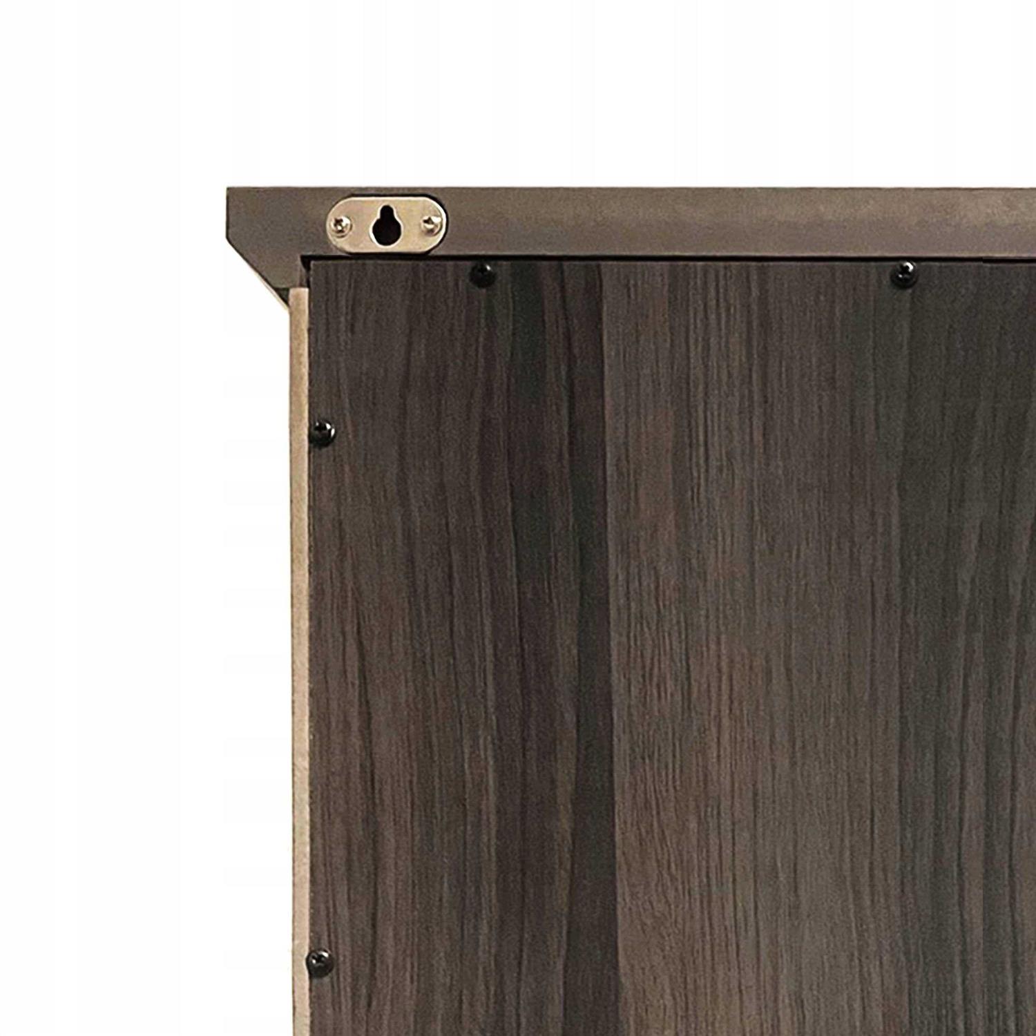 Teamson Home Russell Farmhouse Removable Wooden Wall Cabinet - Image 3